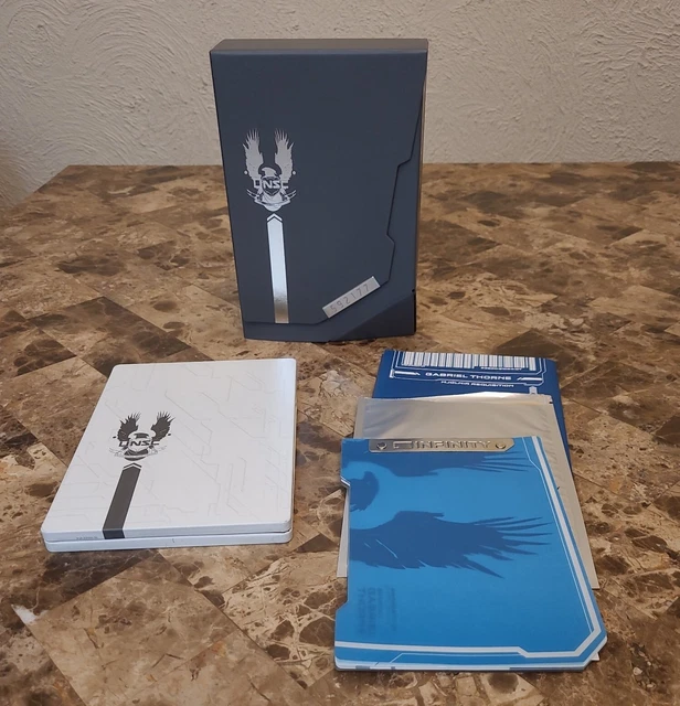Halo 4 Limited Edition Steelbook Xbox 360 Mostly Complete