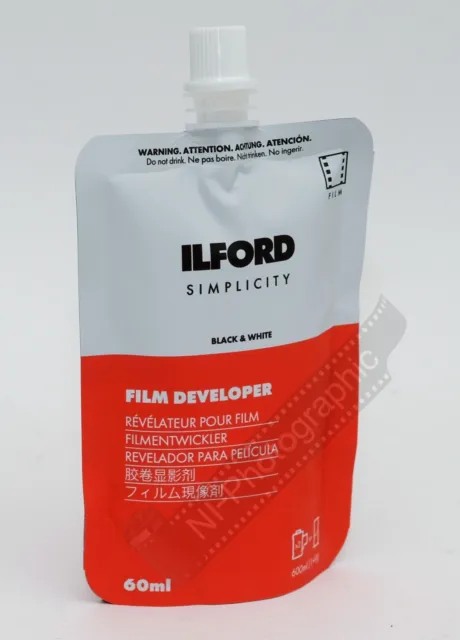 Ilford Simplicity Ilfosol 3 60ml Black & White Liquid Film Developer Free Post