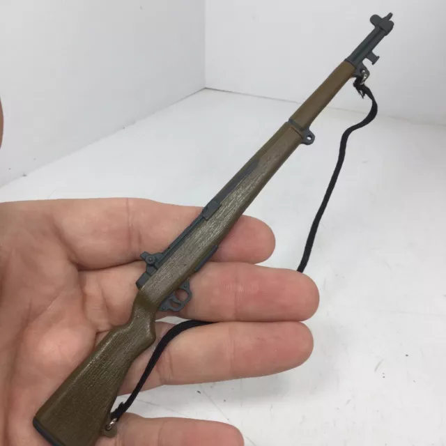 1/6 Hasbro Gi Joe Ww2 Us M1 Garand Rifle& Sling Plastic Action Man Us Army Usmc
