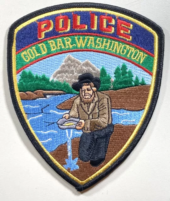 Gold Bar Washington Police Patch