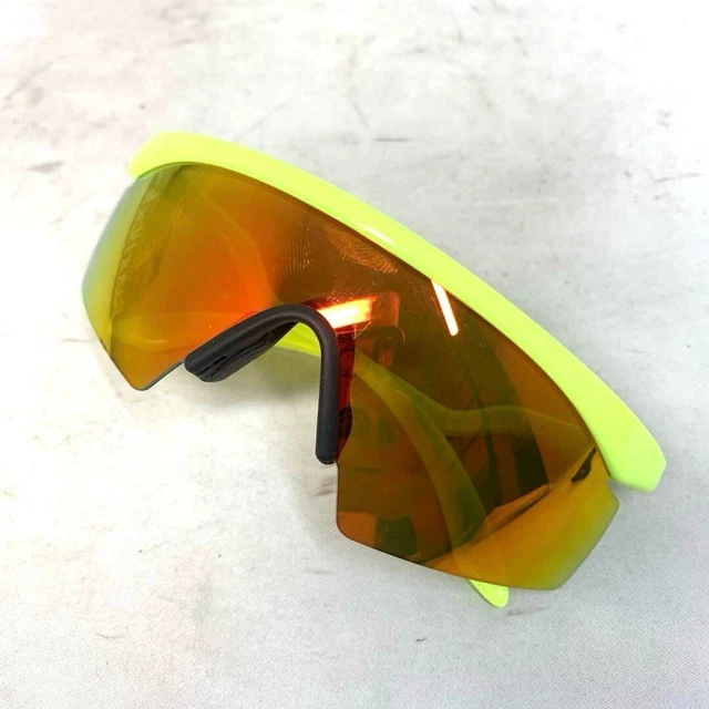 OAKLEY RAZOR BLADES Neon Yellow Sunglasses with Box (Japan