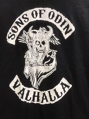 Sons Of Odin T.shirt Viking Odinist 28 isd Biker Skinhead 21