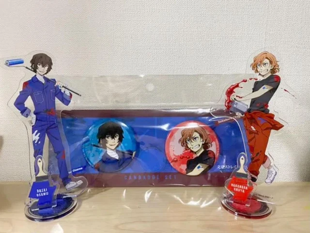 Bungo Stray Dogs Acrylic Stand Can Badge Set