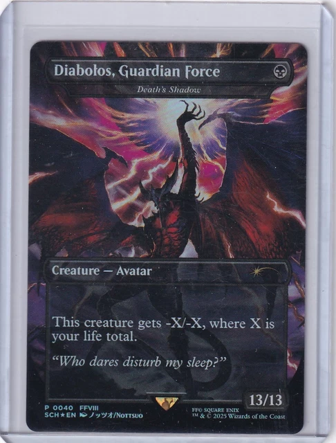 マジック：ザ・ギャザリング MTG Diabolos, Guardian Force Diabolos, Guardian Force ( Death's Shadow ) Foil & Preordain