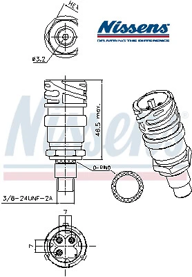 A/C High Pressure Sensor Switch Nis301028 Nissens I