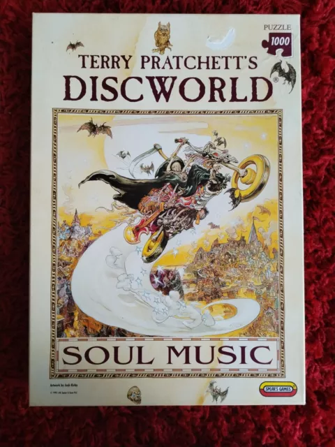Terry Pratchett's Disc World - Soul Music 1000piece Puzzle COMPLETE
