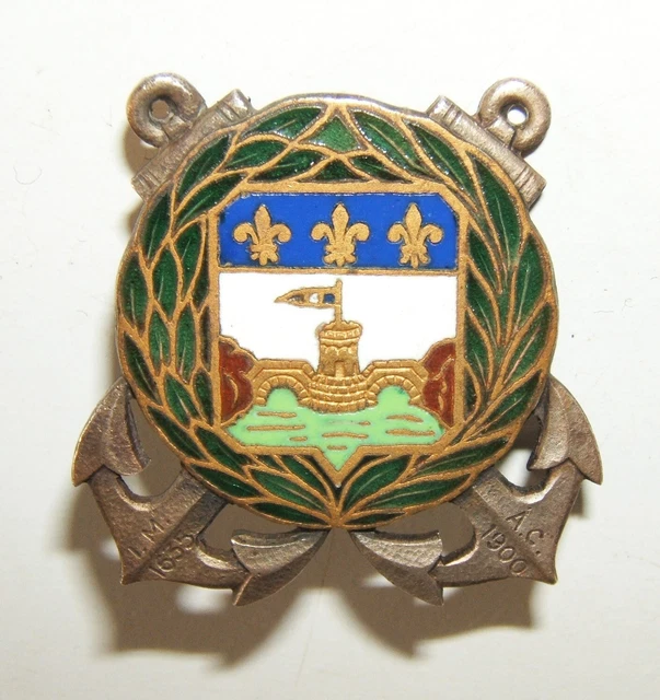 Insigne Militaire Groupement Antilles Guyane – Armée De Terre – Colonial