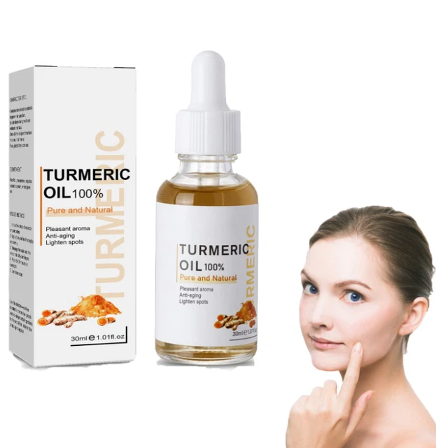 Suero corrector de manchas oscuras para aceite de cúrcuma de manchas oscuras de cúrcuma