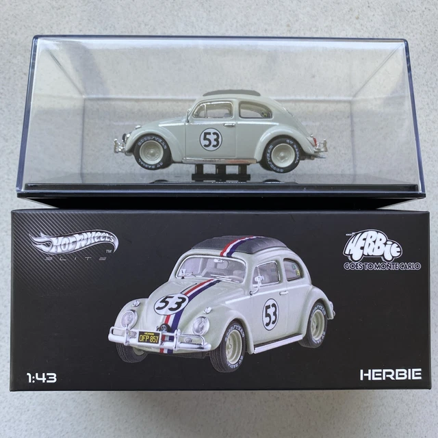 HOT WHEELS ELITE 1:43 Herbie Goes To Monte Carlo Mint In Box EUR 195,49 ...
