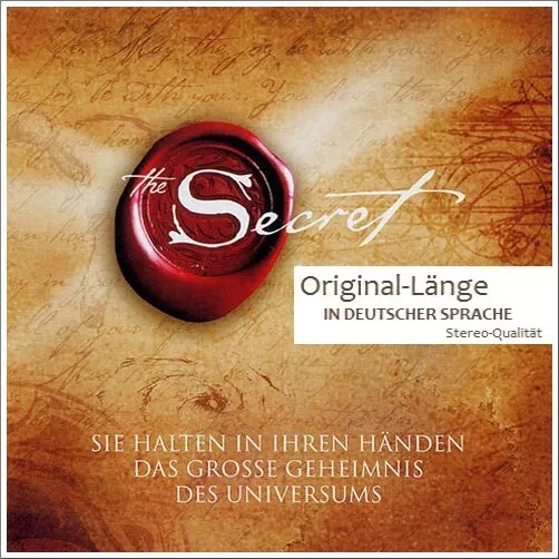 neu | CD HÖRBUCH | THE SECRET | DAS GEHEIMNIS | RHONDA BYRNE