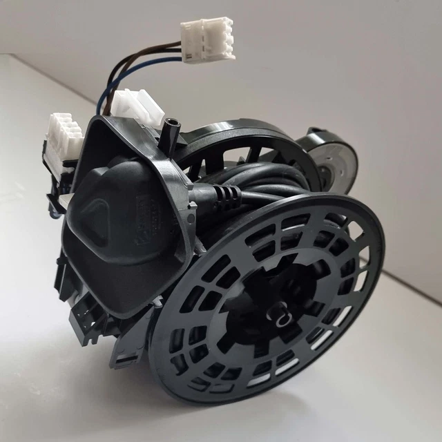 Miele C3-S8 Kabel/Flex Rückspulenbaugruppe mit Stecker + Kabel Originalteil MLE10464153