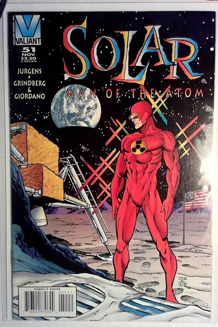 Solar, Man of the Atom #51 Valiant Comics (1995) VF/NM 1st Print Comic Book