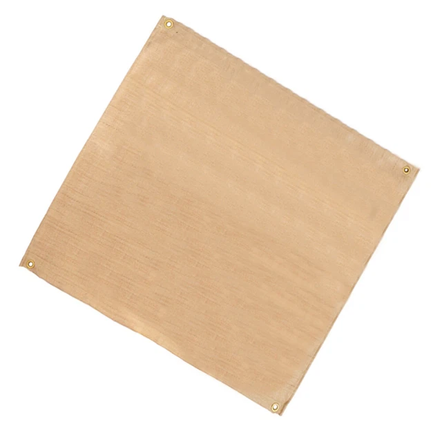 1PC Durable Résistance feu Flame Tissu Tissu Tissu Barbecue Coussi