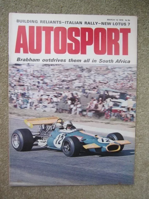 Autosport magazine 12th March 1970