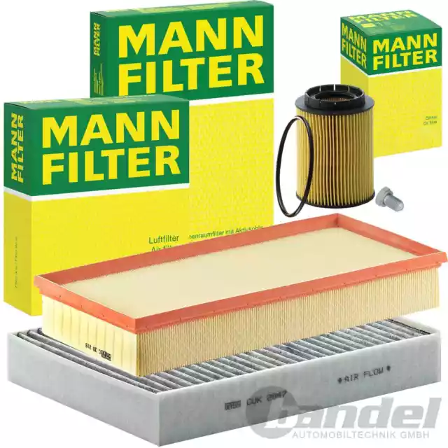 MANN FILTER FILTERSET passend für 3.6 PORSCHE CAYENNE 92A VW TOUAREG 7P5 7P6