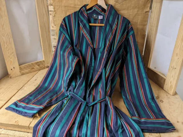 Abito da uomo vintage Tootal Regency abito grande 100% cotone