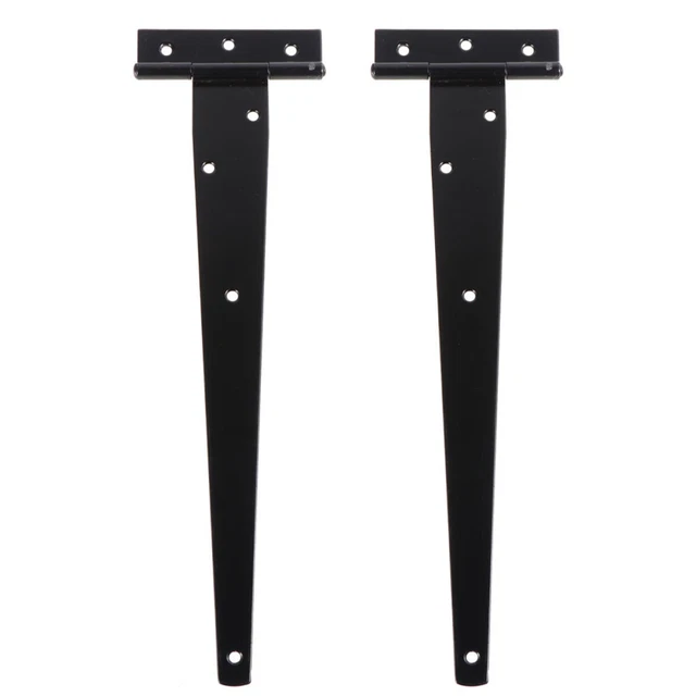 2 PEZZI 12 pollici forma a T inox ferro luce duty capannone cerniera cintura