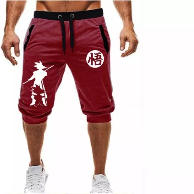 Short Dragon Ball Bermuda Son Goku Pantacourt Sport Taille Et Couleur Choix