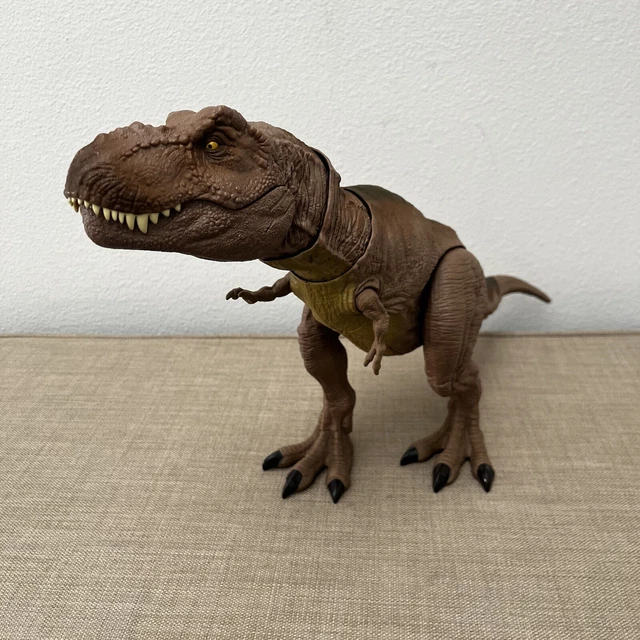 Epicsaurus Rex JURASSIC WORLD CAMP Cretaceous Epic Roarin Tyrannosaurus Rex Mattel ...