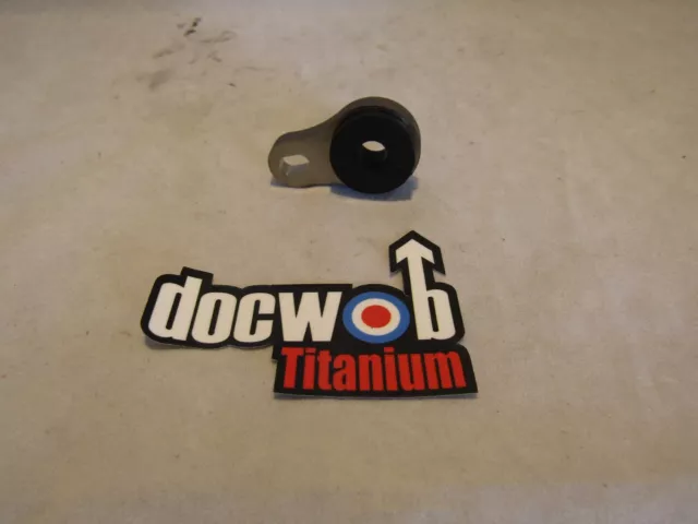 Docwob Titanium Yamaha Yz 250 2004 Rear Exhaust Bracket With Rubber.