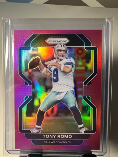 Tony Romo 2021 Prizm Pink