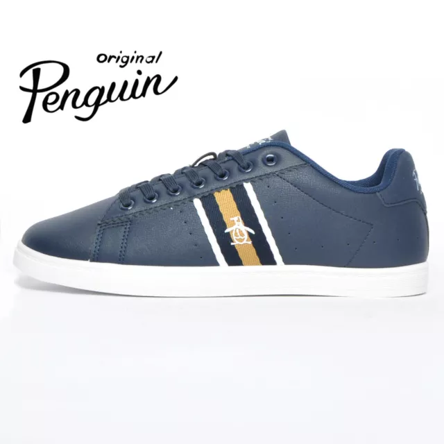 SALE - Original Penguin Mens Classic Designer Fashion Smart Casual Trainers