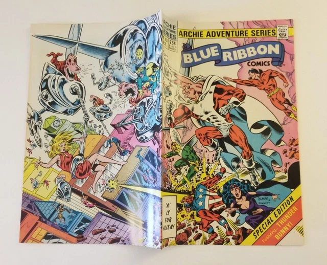 Blue Ribbon Comics, Vol 2, #13, Oct 1984, VFN+/NM, Thunder Bunny (Mark's comics) 2