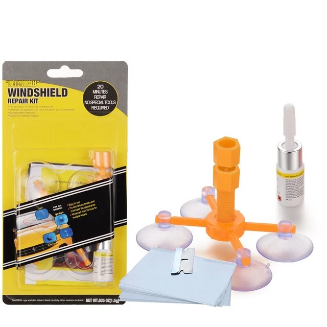 1-Pack car windshield repair fluid, glass repair kit tool