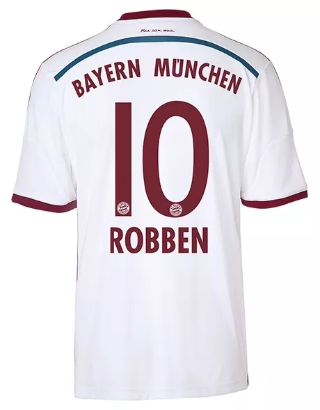 Trikot Adidas FC Bayern 2014-2015 Away - Arjen Robben [164 bis XXL] FCB