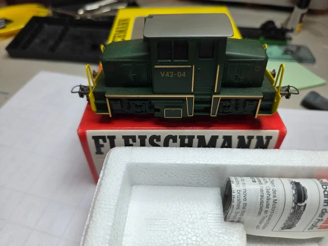 Locomotive Diesel Fleischmann Locotracteur BO 1306 HO