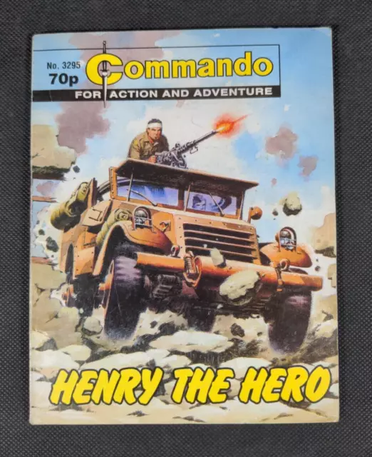 Commando Comic Issue Number 3295 Henry The Hero