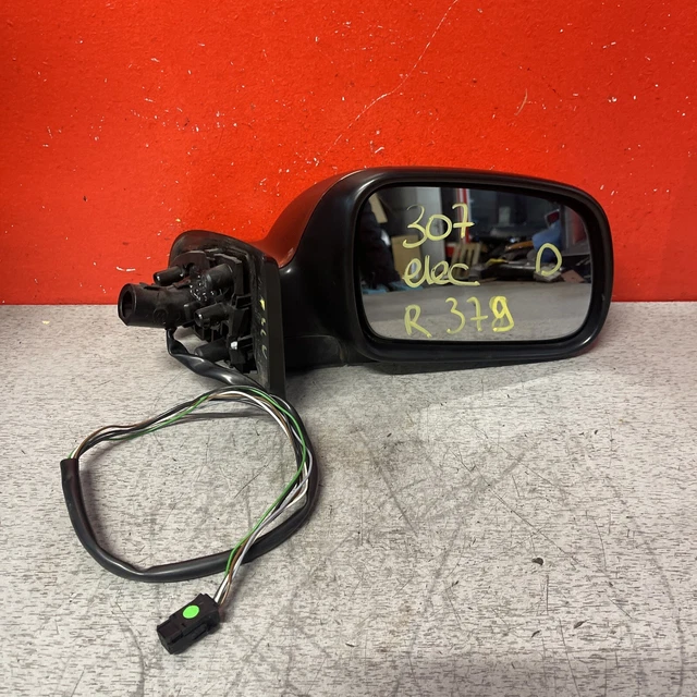 Rétroviseur Droit Manuel Pour Peugeot 307 - Avec Sonde Température - À Peindre - Référence OEM 8149AV