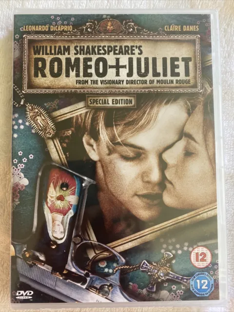 Romeo & Juliet DVD 1996 Shakespeare Movie. Brand New/sealed. Free Postage