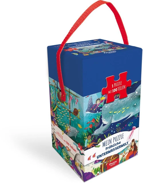 Auzou - Mein Puzzle - Fröhliche Unterwasserwelt, 100 Teile