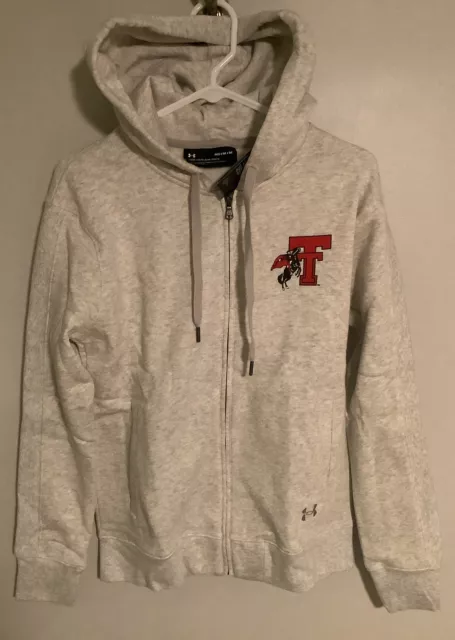 TEXAS TECH RED RAIDERS - Under Armour Full-Zip Hoodie - Woman’s M Medium - Loose