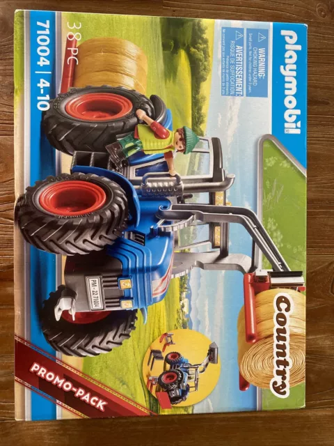 PLAYMOBIL Großer Traktor mit Zubehör (71004)