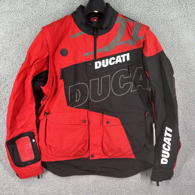 Ducati Scott Enduro Multistrada MTS Textile Jacket/Vest Red Black Size XL NWT