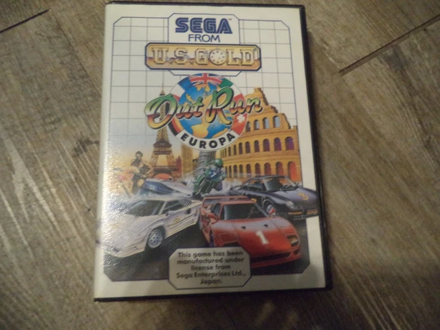Out Run Europa Sur Sega Master System (PAL) – Cartouche Seule, Jeu De Course Rétro