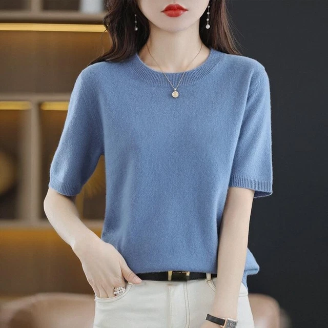 Pull Femme Col Rond En Faux Cachemire Souple - Tricoté - Multicolore - Neuf Avec étiquettes