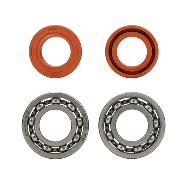 4 Pcs Kit D'huile Moteur En Métal Kit D'étanchéité D'huile De Vilebrequin Suite