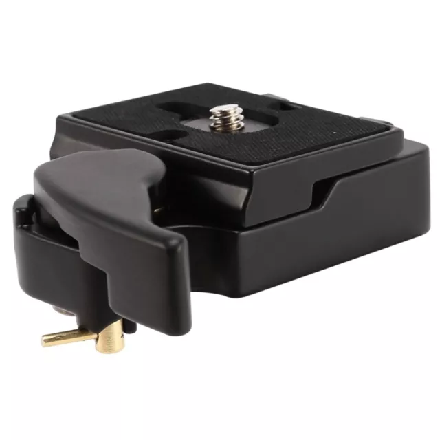 Black Camera 323 Release Plate with Special Adapter (200PL-14) for Manfrott O4B6