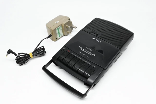 Lettore Di Musicassette Portatile Con USB - Registratore, Altoparlante E Convertitore, Nero
