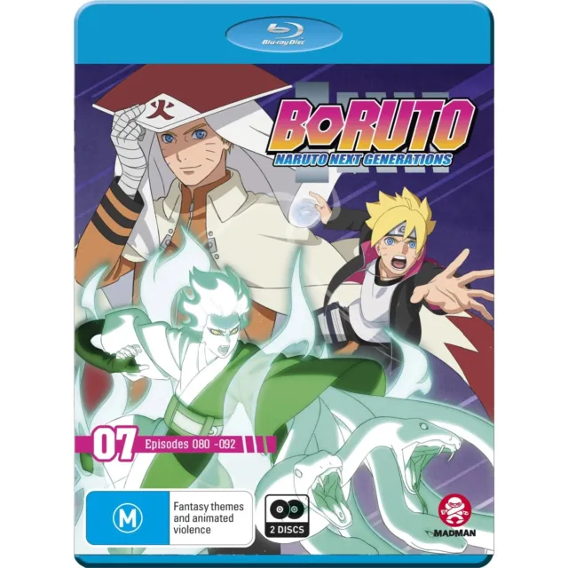 Boruto Naruto Next Generations - Part 7 (Blu-Ray) Brand New & Sealed - Region Bl