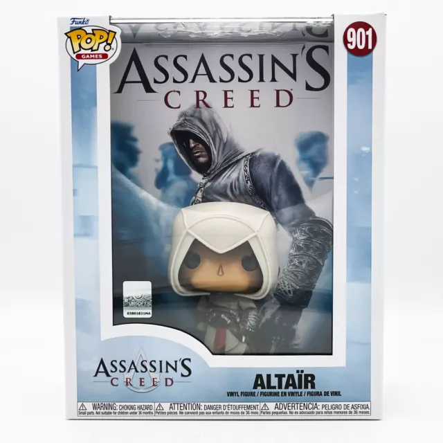 Funko POP Altair Assassins Creed Games Cover 901 Vaulted Figur Ubisoft Altaïr