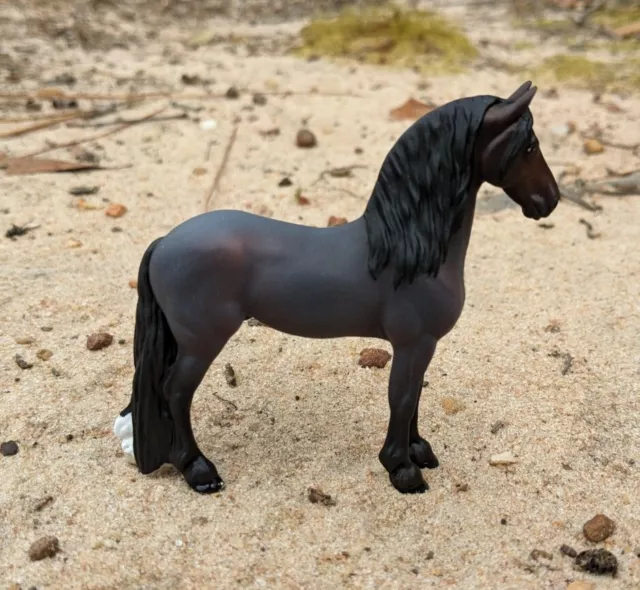 Breyer Horse Stablemates • Custom Django • CM Bay Roan 🐴