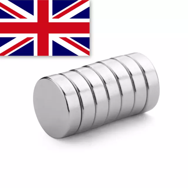 Super Strong Neodymium Magnets Craft Ring - 10x3mm  10mm x 3mm - N35 - UK SELLER