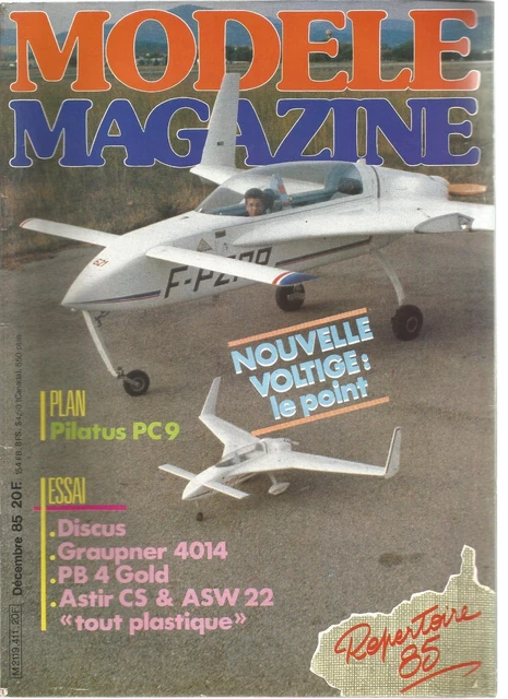 Revue De Modélisme RCM N°165 Extra 230 - Latté 28, Graupner, Aouta 400 (Occasion)