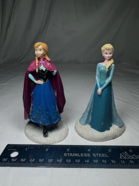 Disney Frozen Elsa and Anna Figurine Decorations