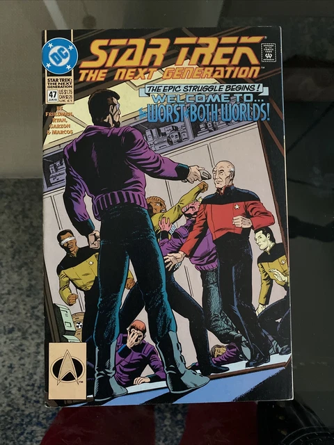 Star Trek: The Next Generation #47 - DC Comics - 1993 - Jun - Excellent
