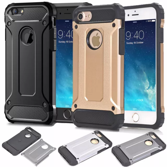 Outdoor Handyhülle für iPhone 7 Plus Panzer Case Apple Schutz Cover Bumper